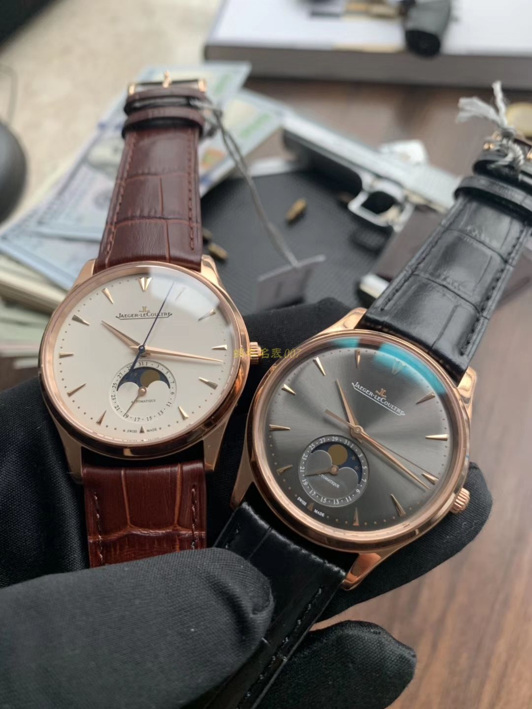  ZF  独家视频评测积家月相大师系列Q1362520，1368470、Q1368420，136255J腕表ZF 厚积“薄”发 年度大作 积家月相大师系列 / JJ128