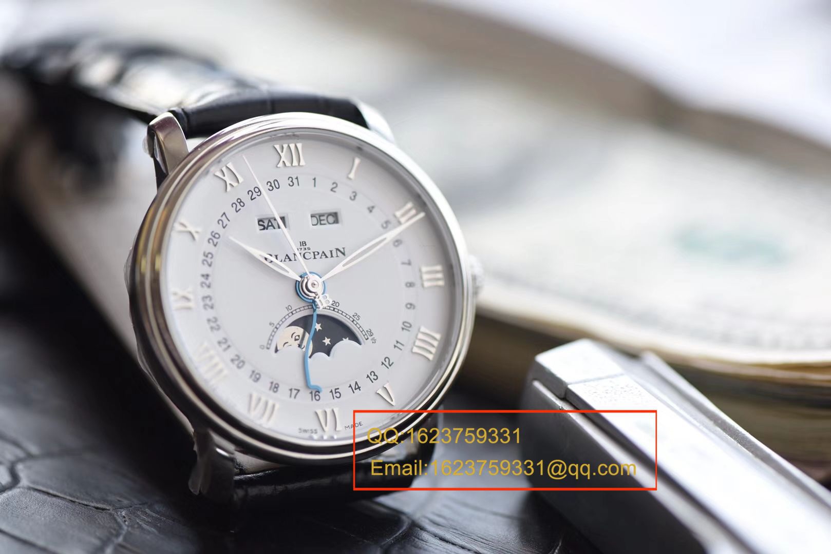 视频评测宝珀经典系列6654-1127-55B腕表OM高 / BP022MM