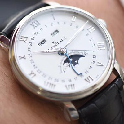 视频评测宝珀经典系列6654-1127-55B腕表OM高 / BP022MM