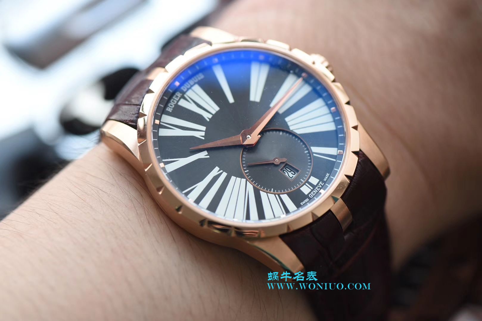 视频评测ROGER DUBUIS罗杰杜彼EXCALIBUR（王者系列）系列DBEX0535腕表  RD   / LJ008MM