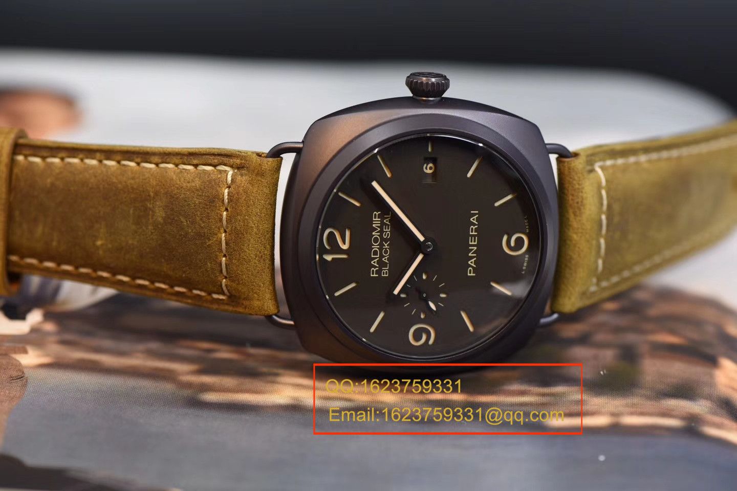 视频评测Panerai沛纳海RADIOMIR系列PAM00505腕表    VS PAM505  V2版 同步正品机芯功能   / VSPAM00505MM