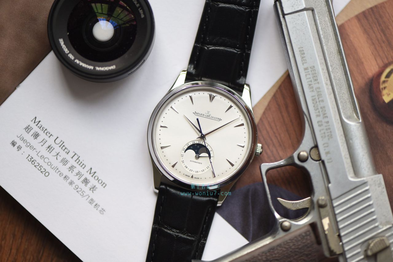 视频评测积家大师系列1368420腕表  ZF新品，积家月相大师系列   / JJ123MM