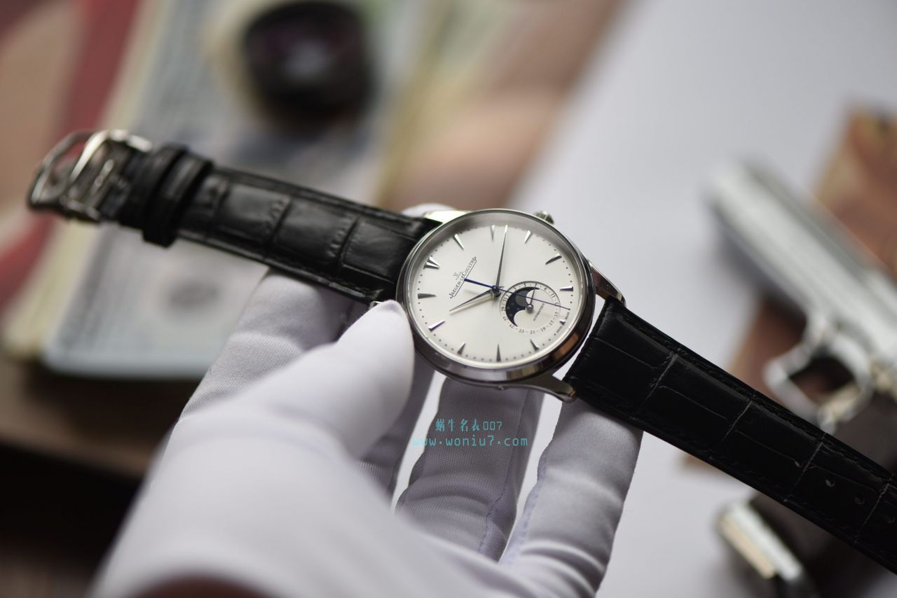 视频评测积家大师系列1368420腕表  ZF新品，积家月相大师系列   / JJ123MM