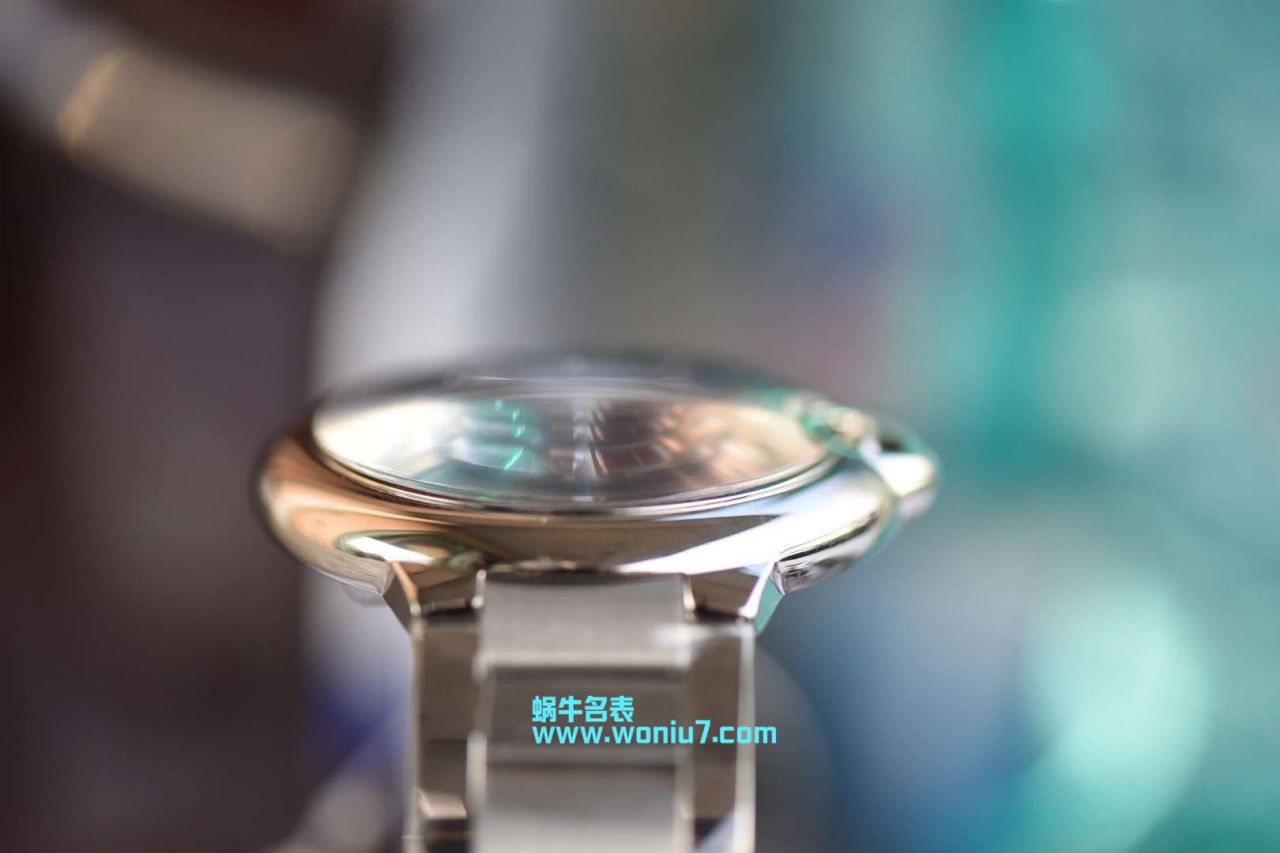 视频评测卡地亚蓝气球系列WSBB0025腕表男款42MM钢带款  HBBV6～蓝气球42mm新款蓝面   / K169MM