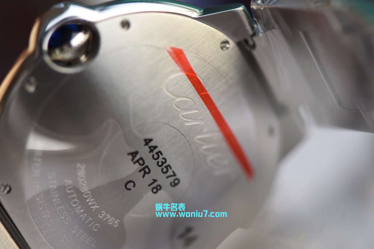 视频评测卡地亚蓝气球系列WSBB0025腕表男款42MM钢带款  HBBV6～蓝气球42mm新款蓝面   / K169MM