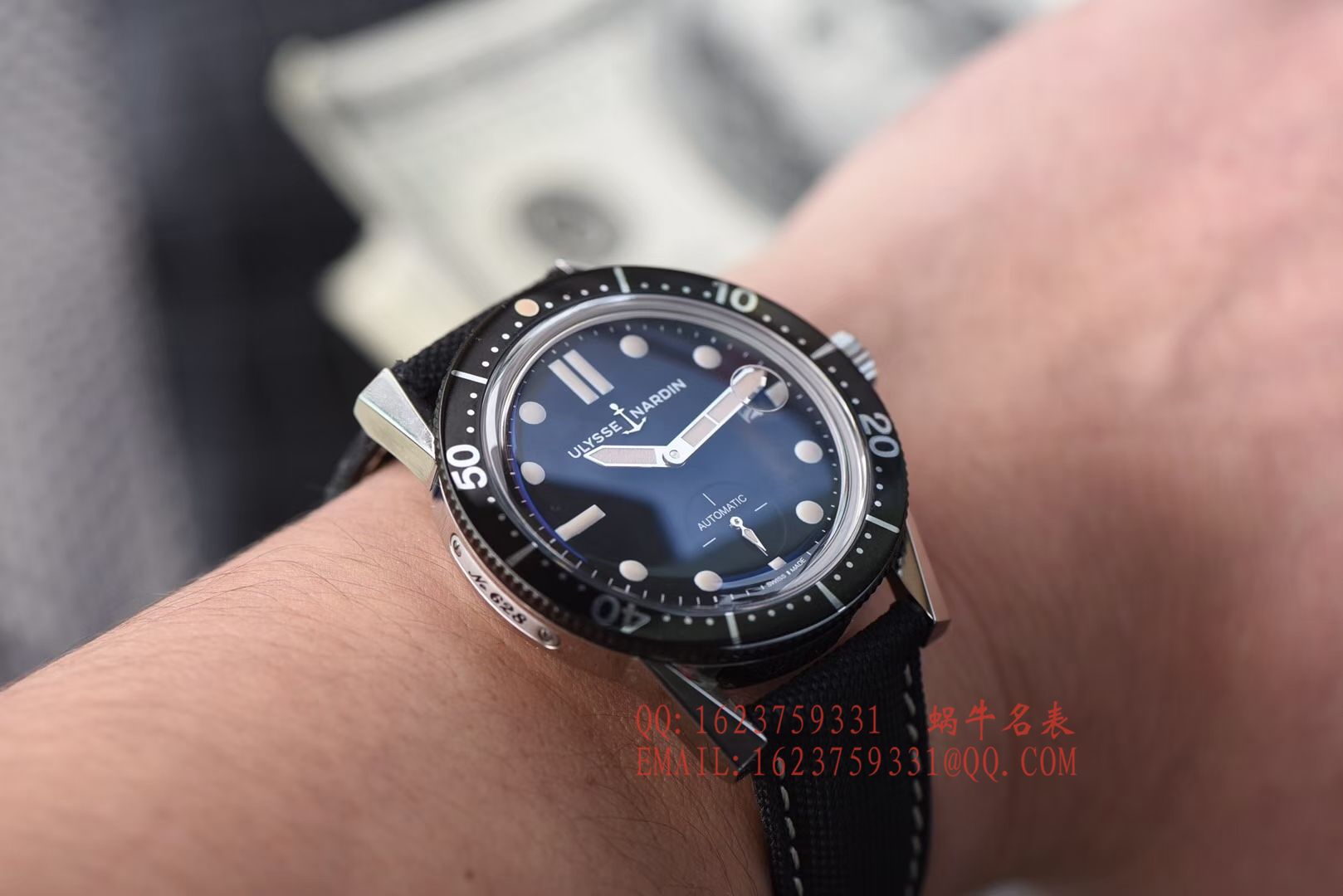 视频评测雅典表Ulysse Nardin Diver潜水表系列Le Locle 勒洛克潜水腕表3203-950 / YD012MM