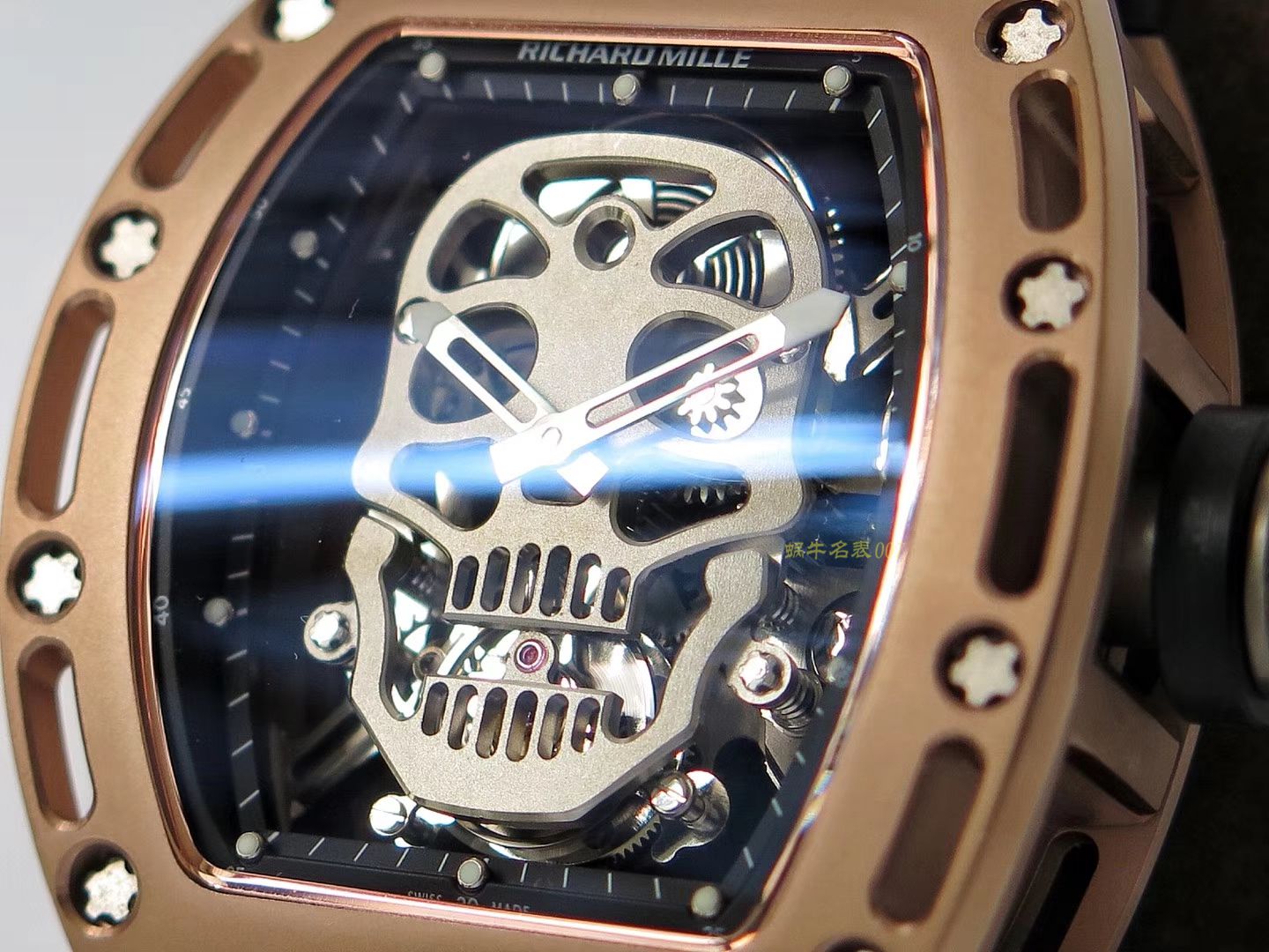 RICHARD MILLE 里查德米尔男士系列RM 52-01腕表  理查德米勒骷髅头陀飞轮   / RM052FD