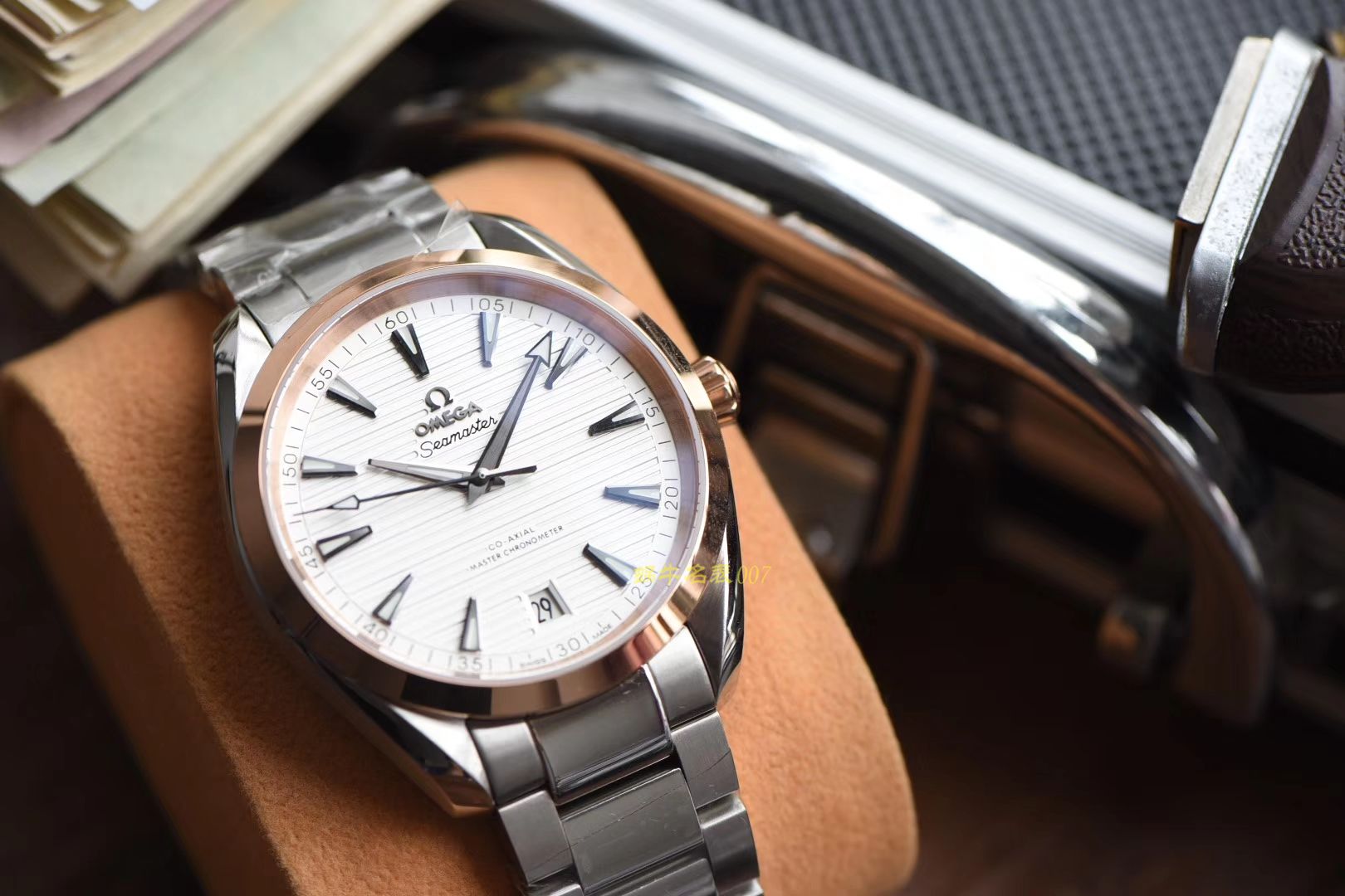 欧米茄海马系列220.22.41.21.02.001腕表  XF新品❗海马150M柚木纹面   / M366