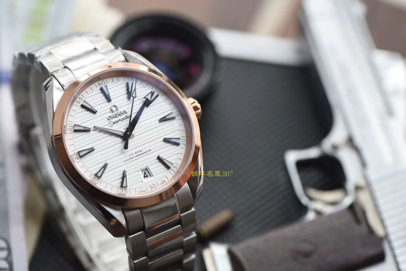 欧米茄海马系列220.22.41.21.02.001腕表  XF新品❗海马150M柚木纹面   / M366