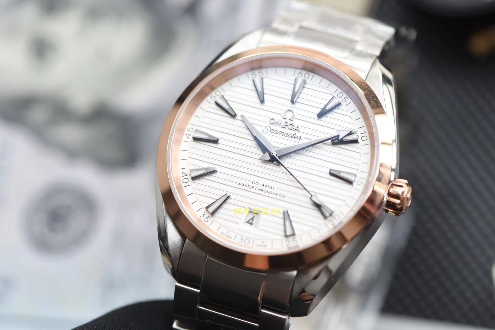 欧米茄海马系列220.22.41.21.02.001腕表  XF新品❗海马150M柚木纹面   / M366