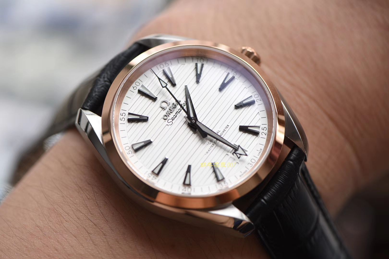 欧米茄海马系列220.22.41.21.02.001腕表  XF新品❗海马150M柚木纹面   / M366