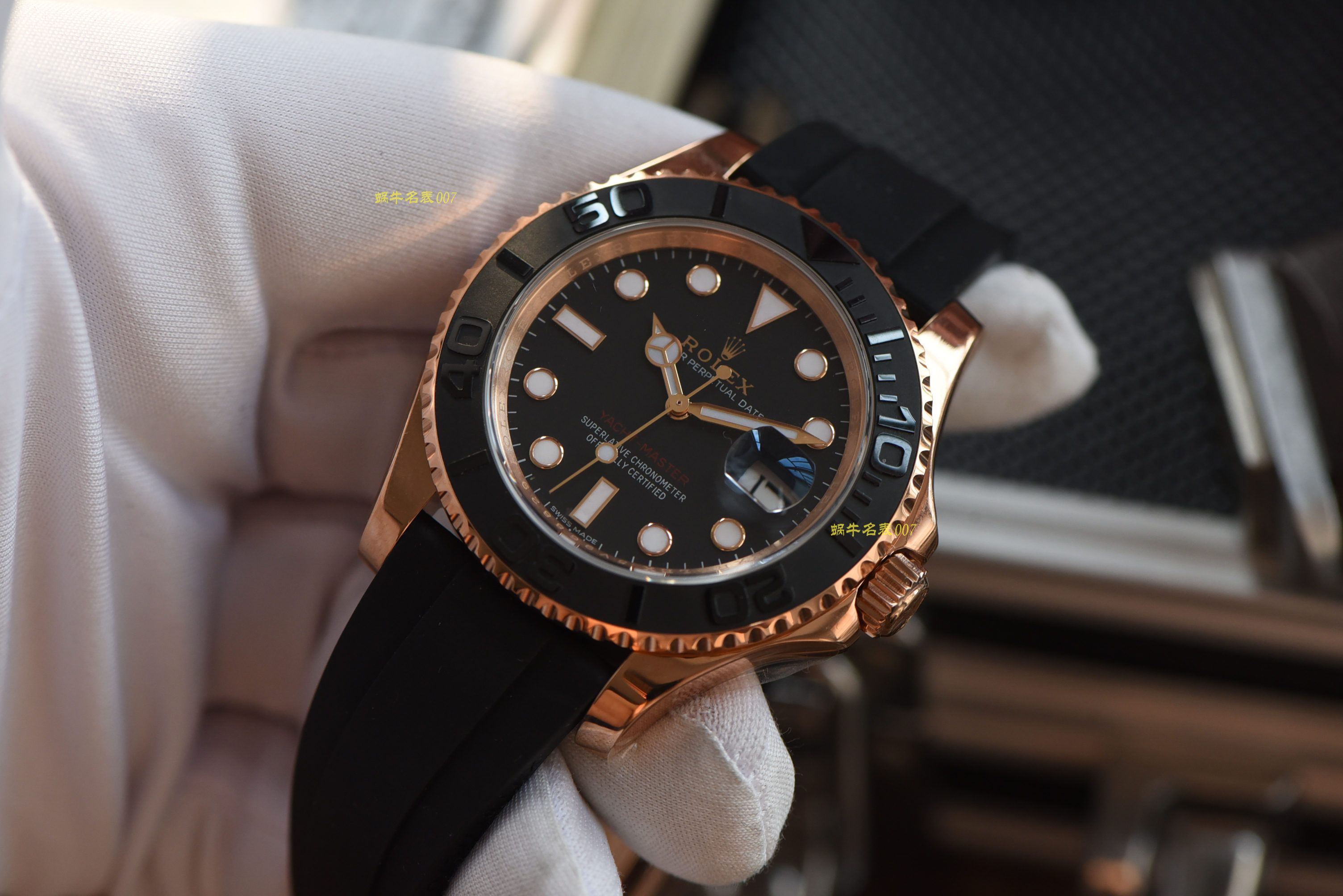 视频评测AR劳力士游艇名仕型系列116655-Oysterflex bracelet腕表（AR劳力士金游艇） / R312