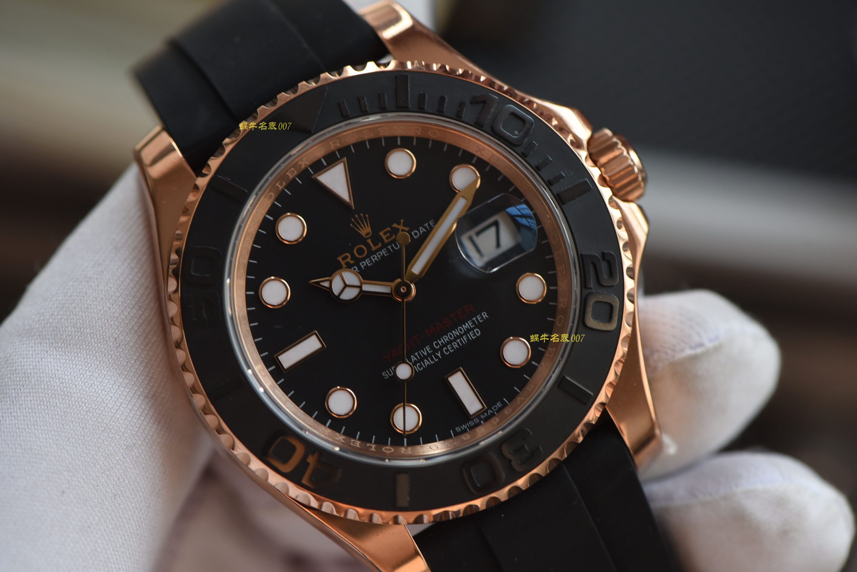 视频评测AR劳力士游艇名仕型系列116655-Oysterflex bracelet腕表（AR劳力士金游艇） / R312