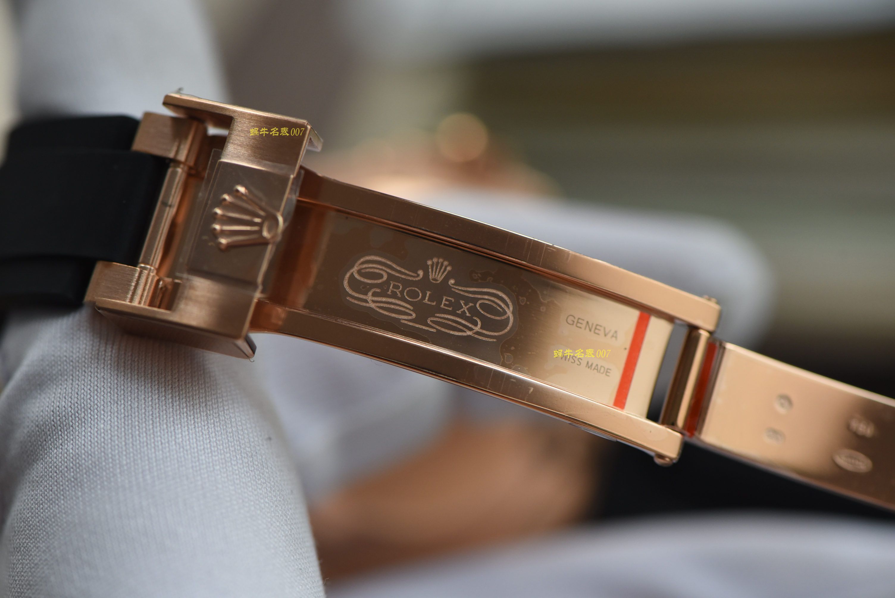 视频评测AR劳力士游艇名仕型系列116655-Oysterflex bracelet腕表（AR劳力士金游艇） / R312