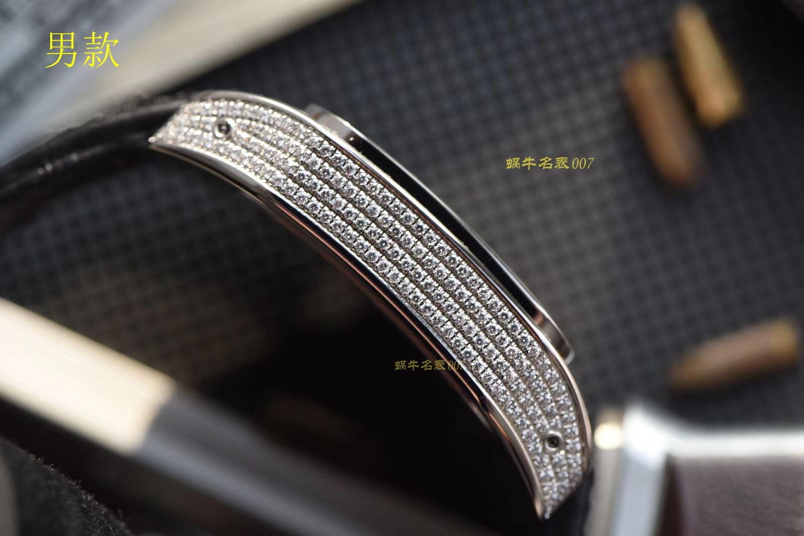 视频评测卡地亚山度士W20106X8腕表，V6厂满钻款SANTOS 100后镶钻 / K212