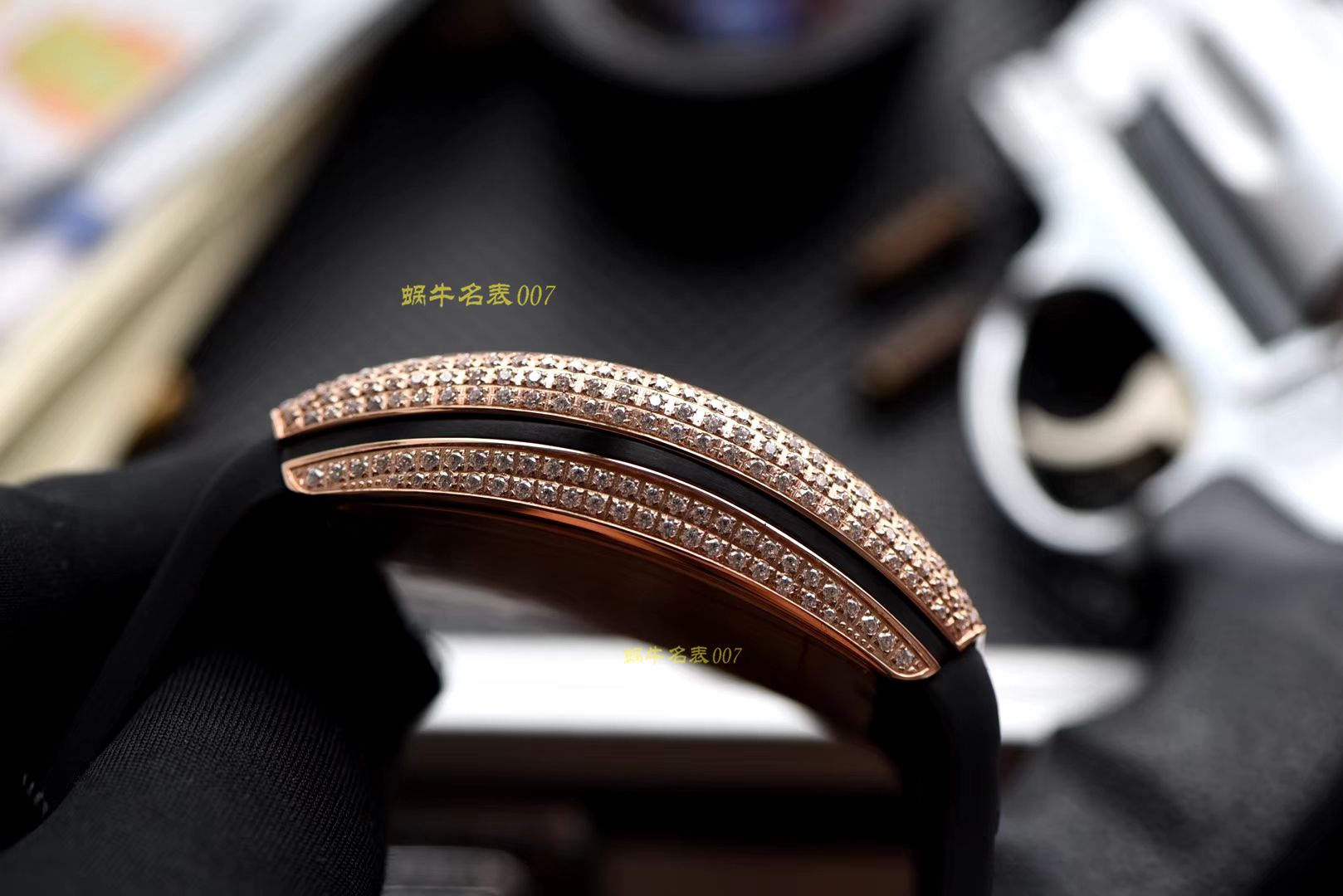   ABS高Franck Muller  法穆兰MEN'S COLLECTION系列V 45满钻腕表 / FL033