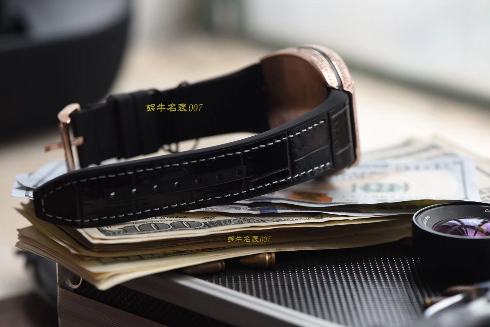   ABS高Franck Muller  法穆兰MEN'S COLLECTION系列V 45满钻腕表 / FL033