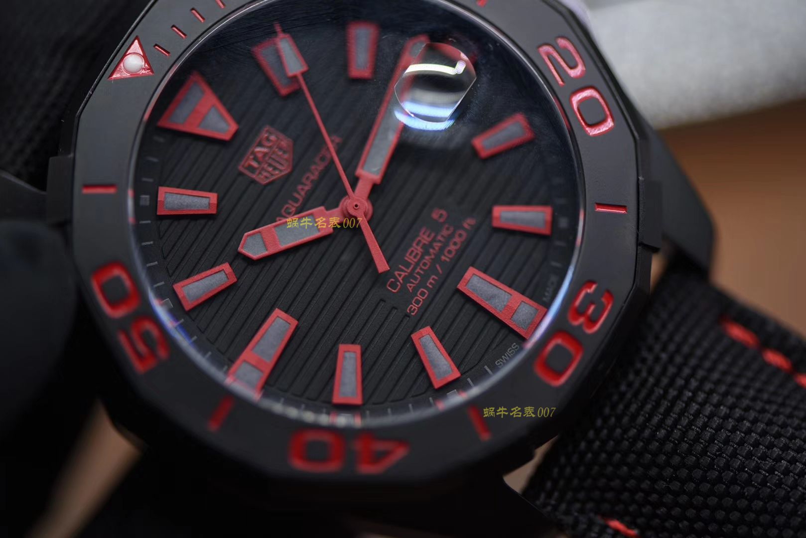 V6厂版本新品TAG HEUER AQUARACER（竞潜系列） CALIBRE 5泰格豪雅竟潜43mm / TG068