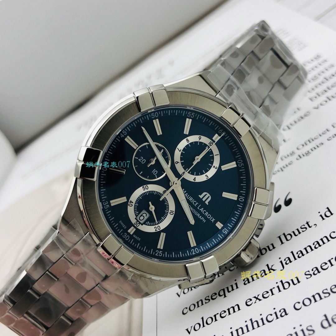   渠道原单Maurice Lacroix  艾美AIKON系列A11018-SS002-430-1腕表 / AI07