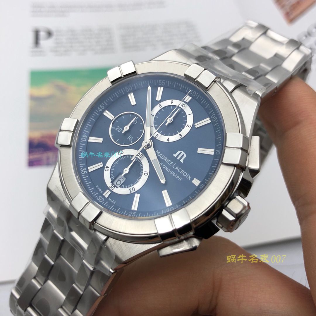   渠道原单Maurice Lacroix  艾美AIKON系列A11018-SS002-430-1腕表 / AI07