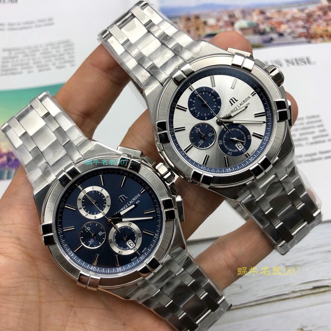   渠道原单Maurice Lacroix  艾美AIKON系列A11018-SS002-430-1腕表 / AI07