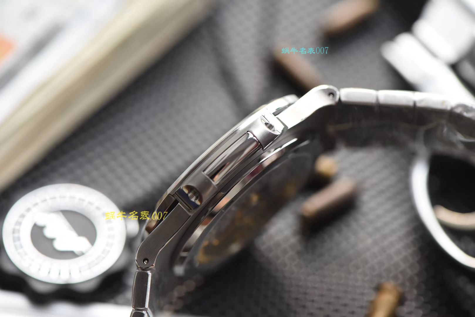   PPF超级PATEK PHILIPPE鹦鹉螺重磅来袭！“灰蓝”  百达翡丽运动优雅5711/1A 010 不锈钢腕表(鹦鹉螺)2019年钢表王座的开年重器 / BD267