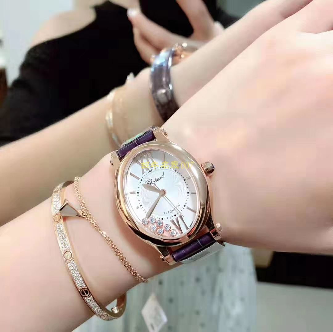   萧邦快乐钻石手表表  萧邦HAPPY DIAMONDS系列275362-5001腕表女装 / XB018