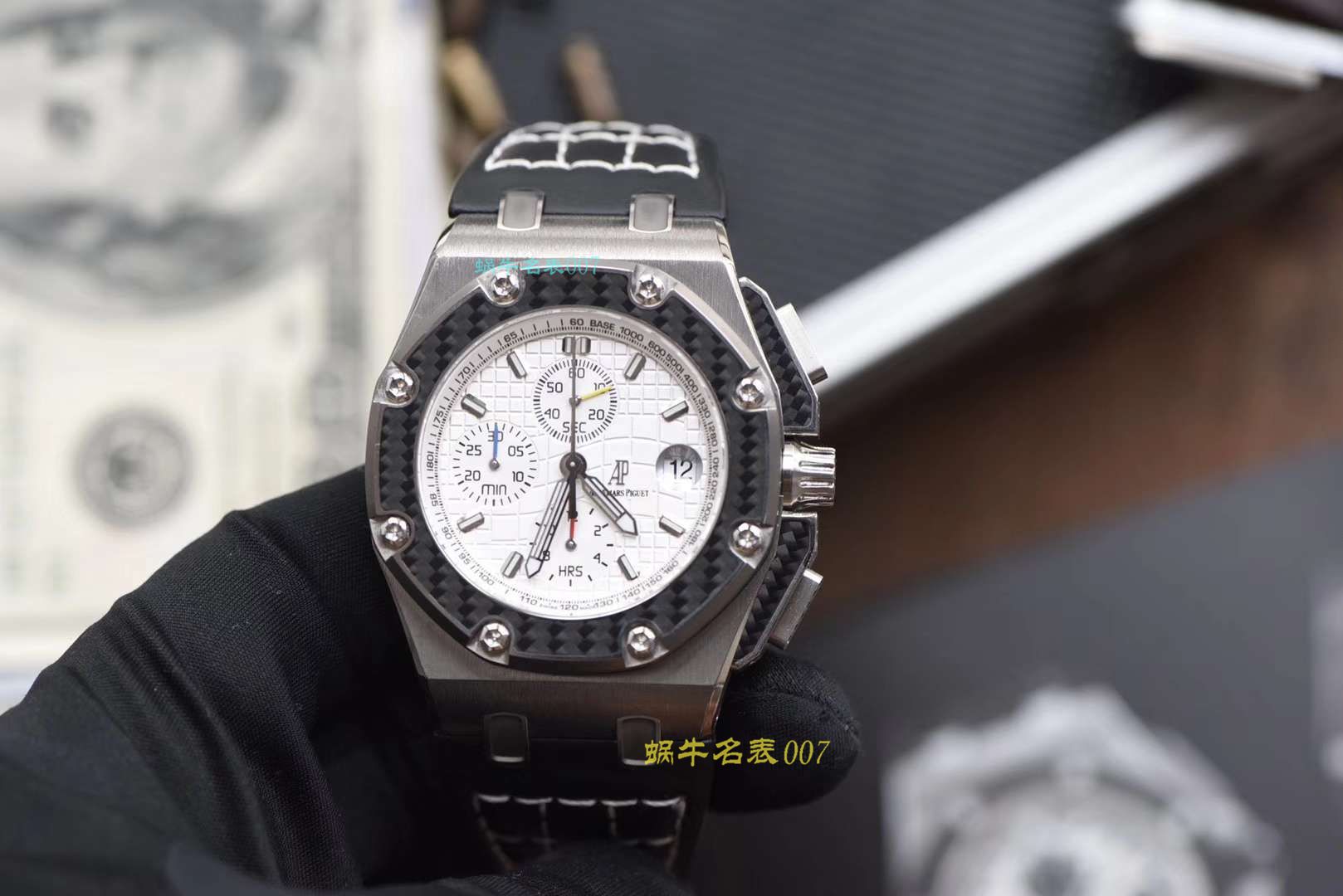   jf厂手表官网是真的吗视频评测爱彼千禧26030IO.OO.D001IN.01约翰保罗蒙托亚机械男表 / AP163