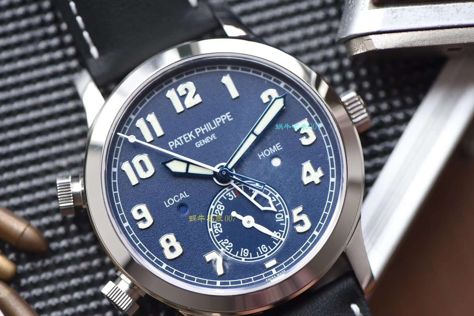 视频评测百达翡丽表,百达翡丽表多少钱  PATEK PHILIPPE百达翡丽复杂功能计时系列5524G-001腕表 / JS201