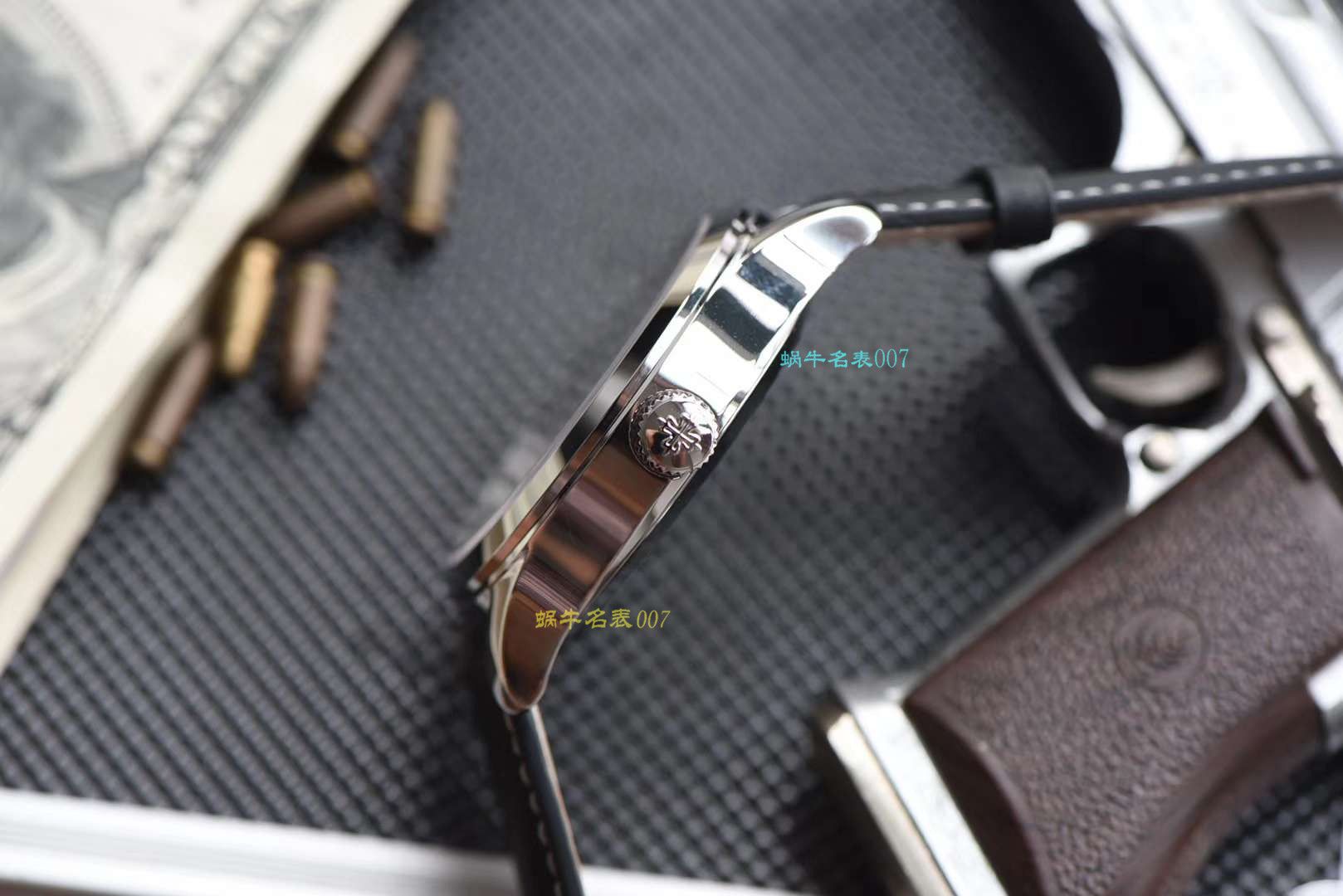 视频评测百达翡丽表,百达翡丽表多少钱  PATEK PHILIPPE百达翡丽复杂功能计时系列5524G-001腕表 / JS201