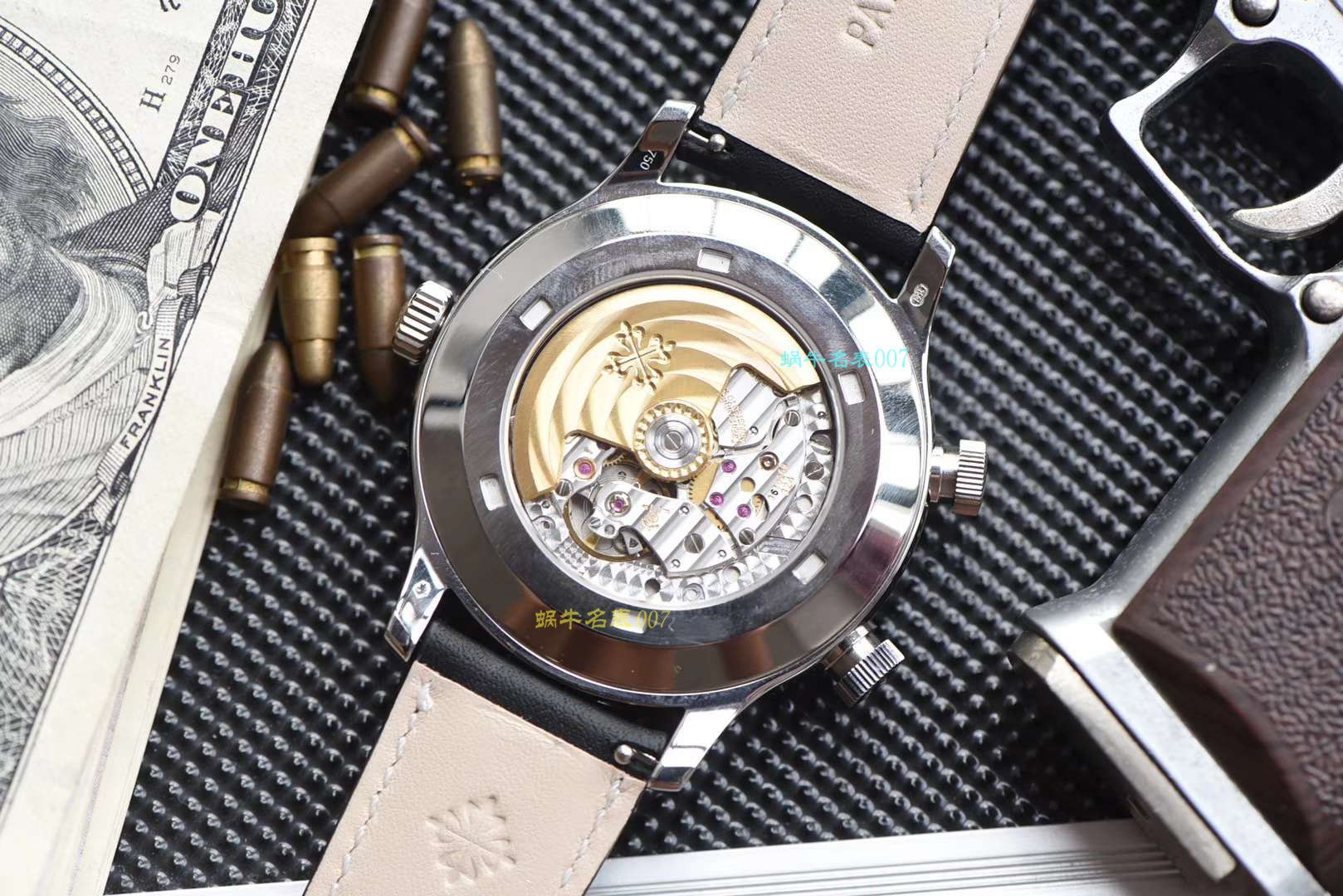 视频评测百达翡丽表,百达翡丽表多少钱  PATEK PHILIPPE百达翡丽复杂功能计时系列5524G-001腕表 / JS201