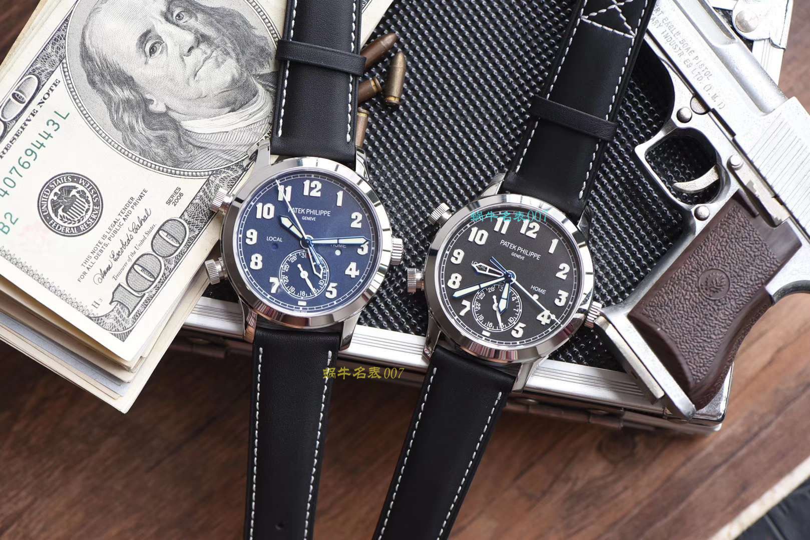 视频评测百达翡丽表,百达翡丽表多少钱  PATEK PHILIPPE百达翡丽复杂功能计时系列5524G-001腕表 / JS201