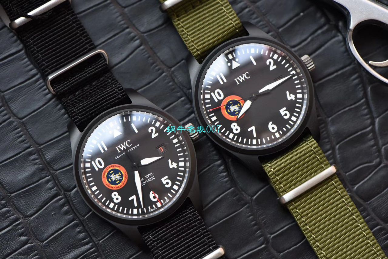   M+万国  IWC萬 國 IW32409 TOPGUN SFTI 海軍空戰部隊飛行員特別紀念腕錶 / M379