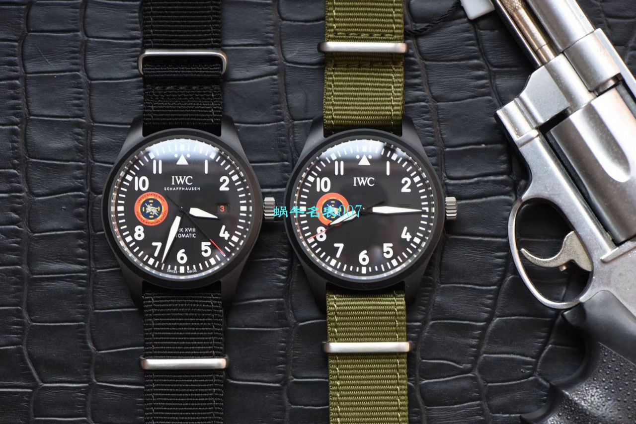   M+万国  IWC萬 國 IW32409 TOPGUN SFTI 海軍空戰部隊飛行員特別紀念腕錶 / M379