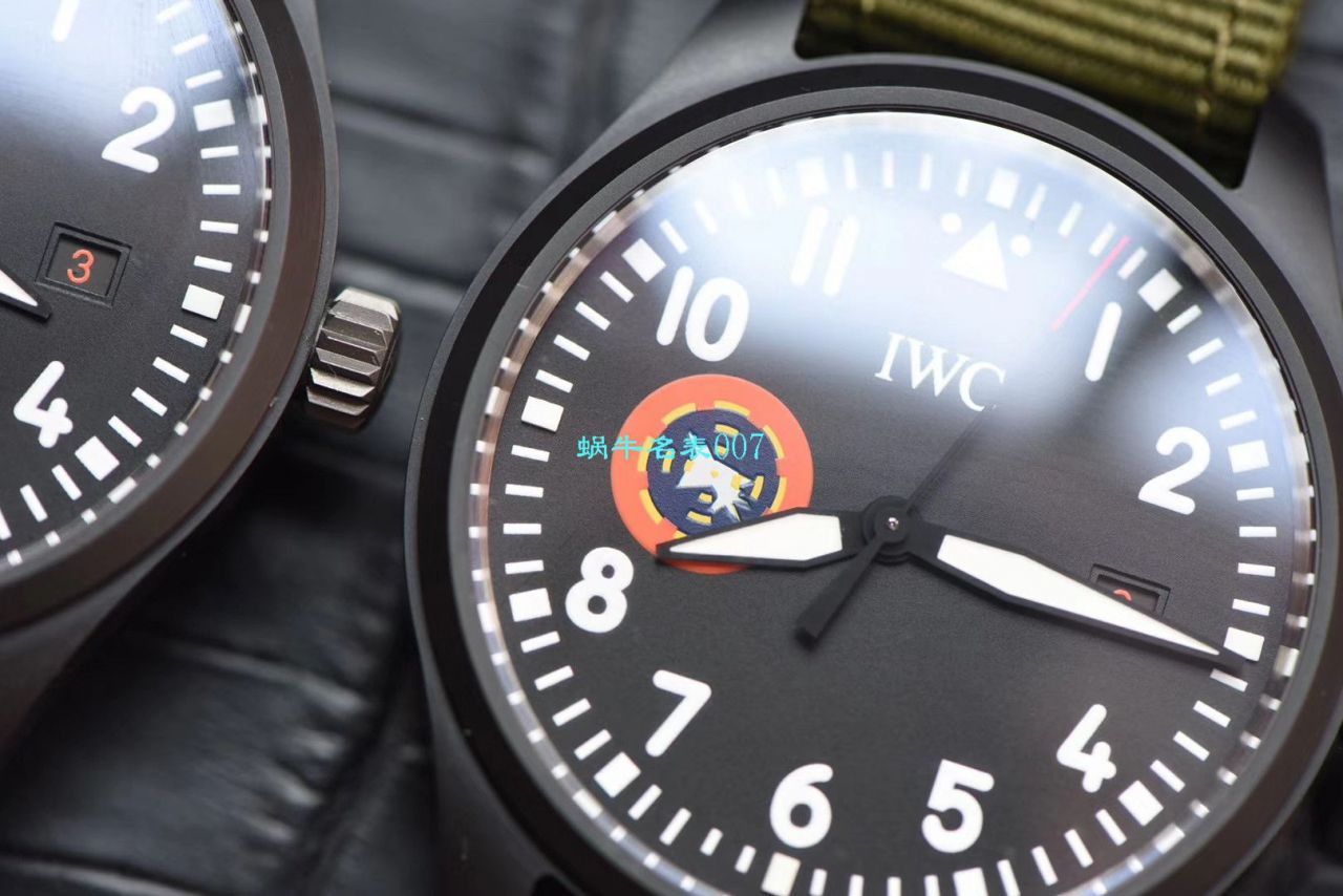   M+万国  IWC萬 國 IW32409 TOPGUN SFTI 海軍空戰部隊飛行員特別紀念腕錶 / M379