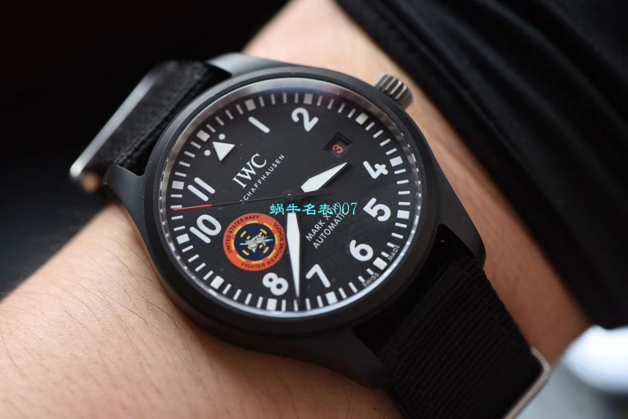   M+万国  IWC萬 國 IW32409 TOPGUN SFTI 海軍空戰部隊飛行員特別紀念腕錶 / M379