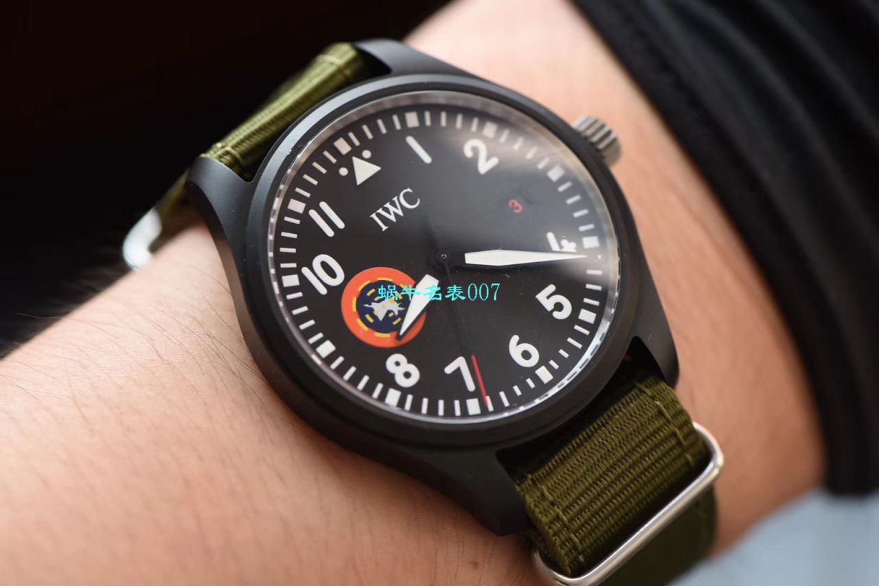   M+万国  IWC萬 國 IW32409 TOPGUN SFTI 海軍空戰部隊飛行員特別紀念腕錶 / M379