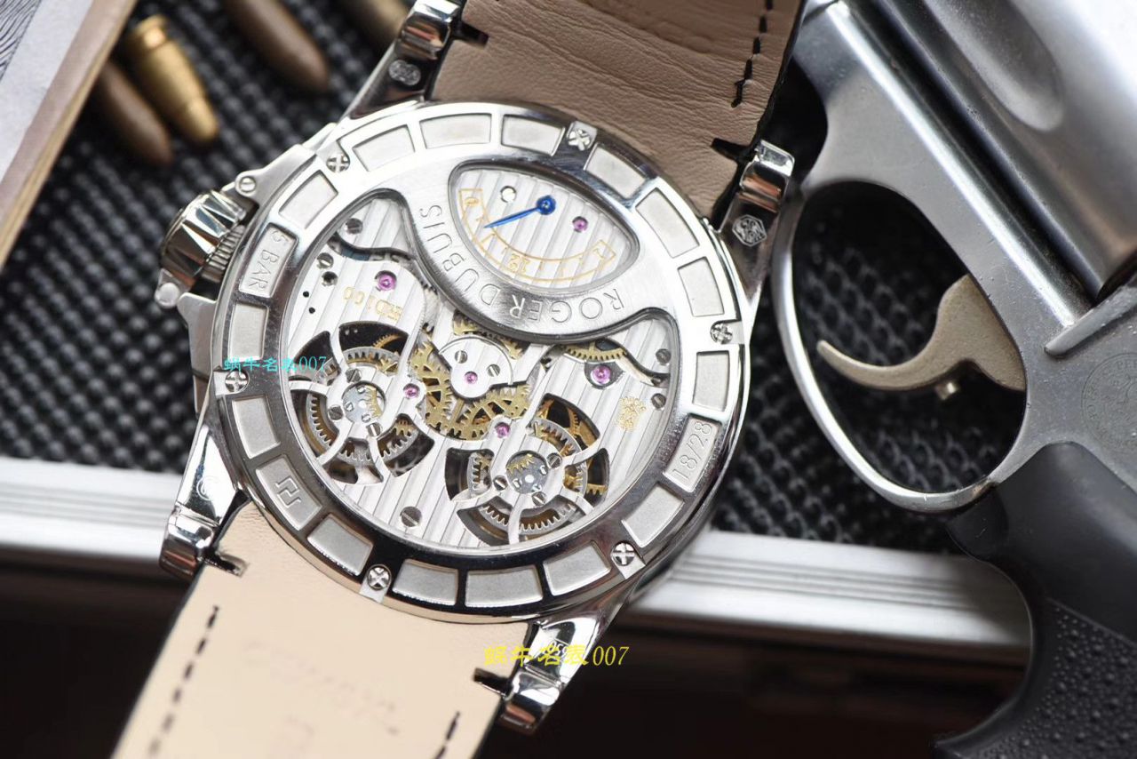   JB厂罗杰杜彼双飞行陀飞轮手表  Roger Dubuis罗杰杜彼EXCALIBUR（王者系列）系列RDDBEX0249腕表 / LJ031