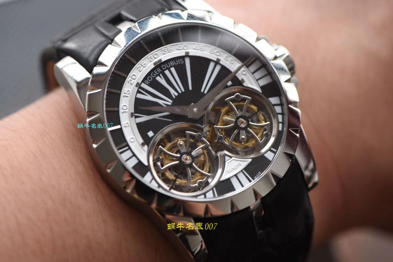   JB厂罗杰杜彼双飞行陀飞轮手表  Roger Dubuis罗杰杜彼EXCALIBUR（王者系列）系列RDDBEX0249腕表 / LJ031