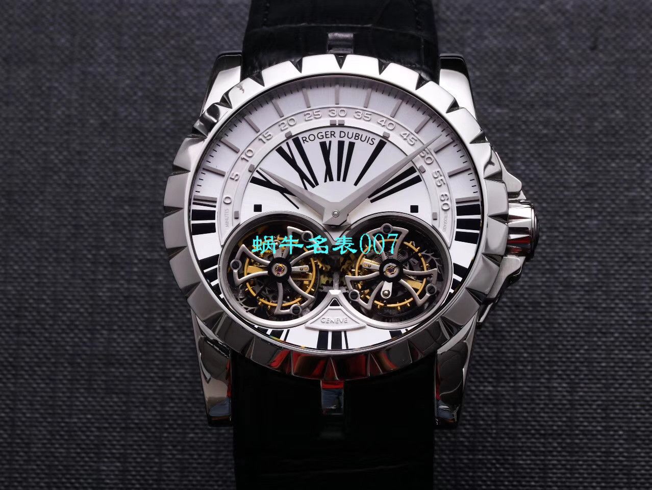   JB厂罗杰杜彼双飞行陀飞轮手表  Roger Dubuis罗杰杜彼EXCALIBUR（王者系列）系列RDDBEX0249腕表 / LJ031