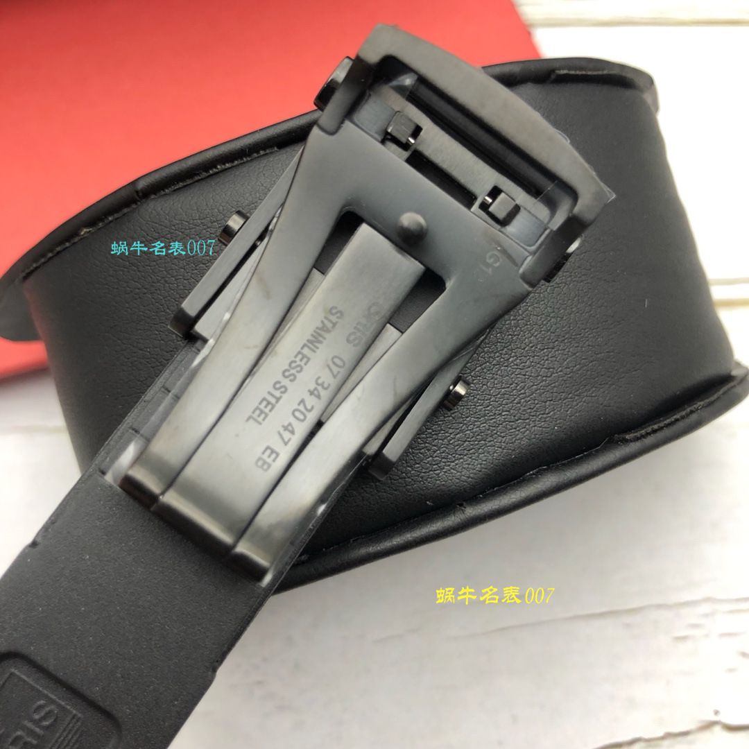   豪利时渠道原单  ORIS豪利时潜水系列01 733 7653 4722-07 4 26 34BEB腕表 / OB008