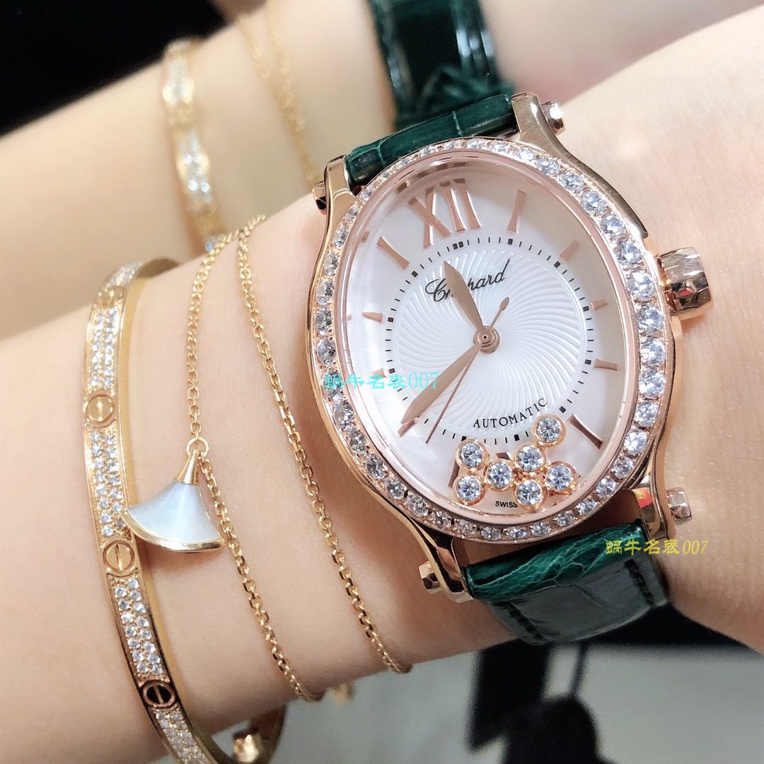   NR厂表排名  萧邦HAPPY DIAMONDS系列275362-5002女士腕表 / XB027