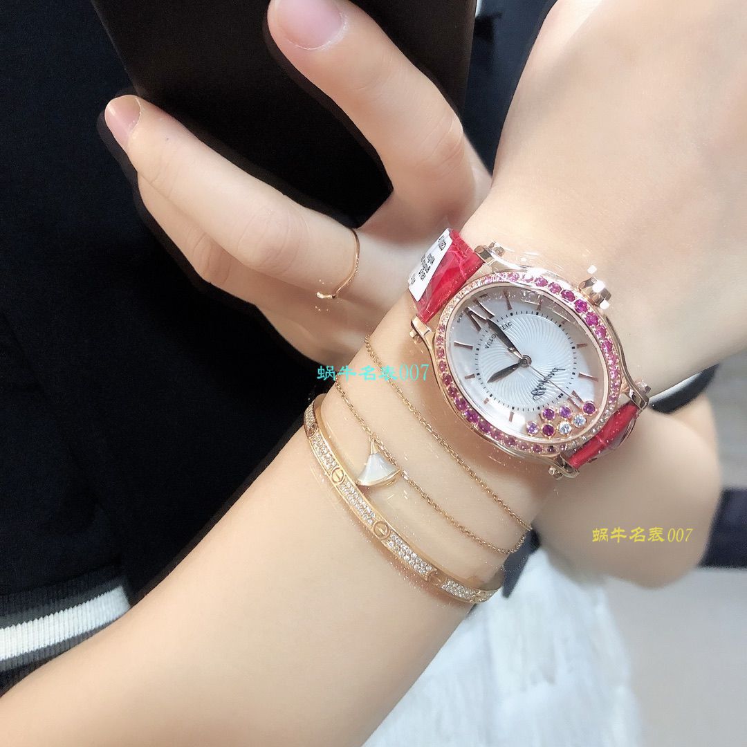   萧邦表价格吧  萧邦HAPPY DIAMONDS系列275362-5003腕表 / XB023