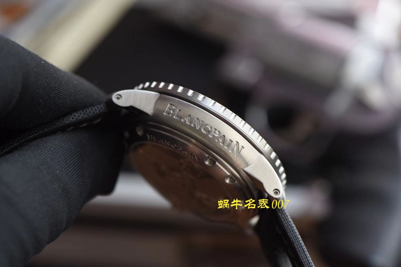 视频评测ZF厂Blancpain宝珀五十噚手表  宝珀五十噚系列5015C-1130-52B腕表 / BP062