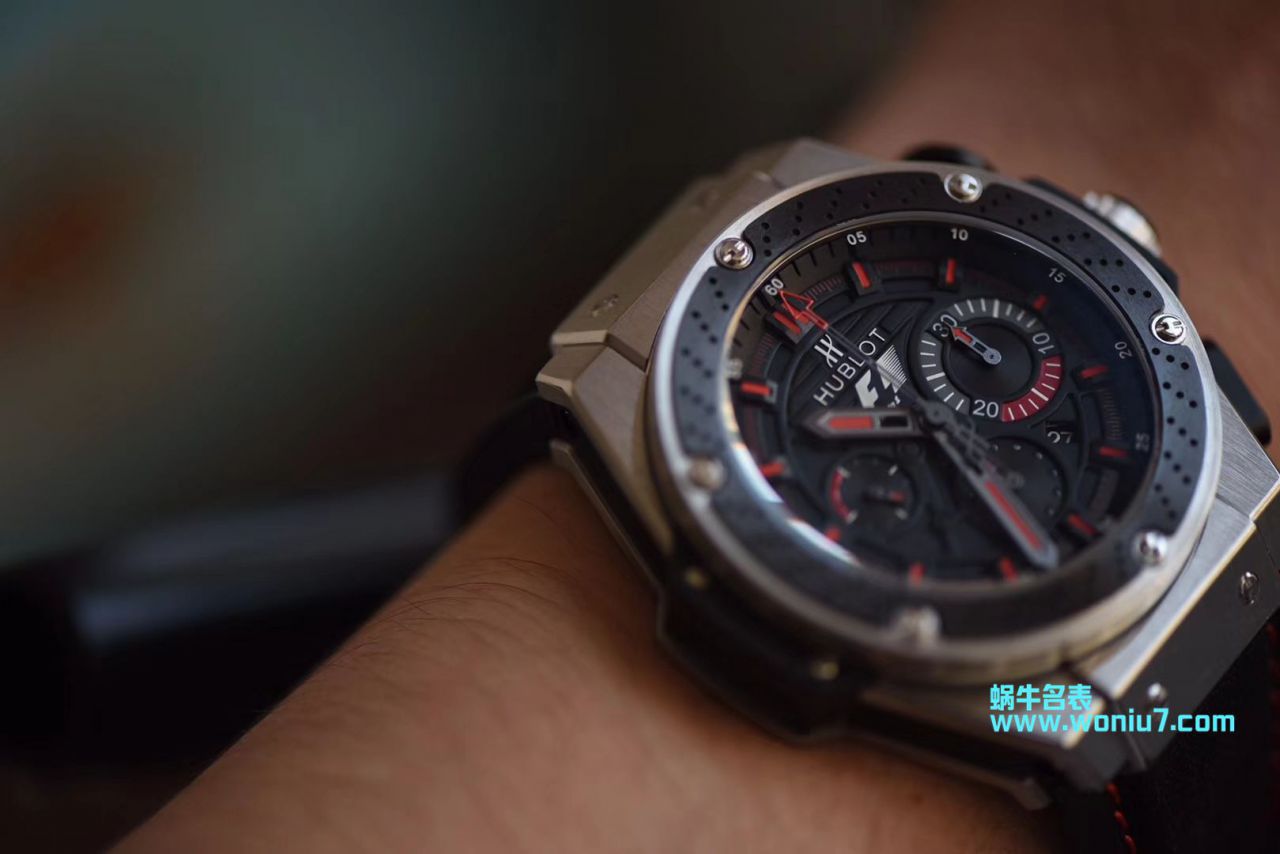 视频评测V6厂宇舶仿表  Hublot  King Power F1 Zirconium 703.ZM.1123.NR限量版腕表 / YB071