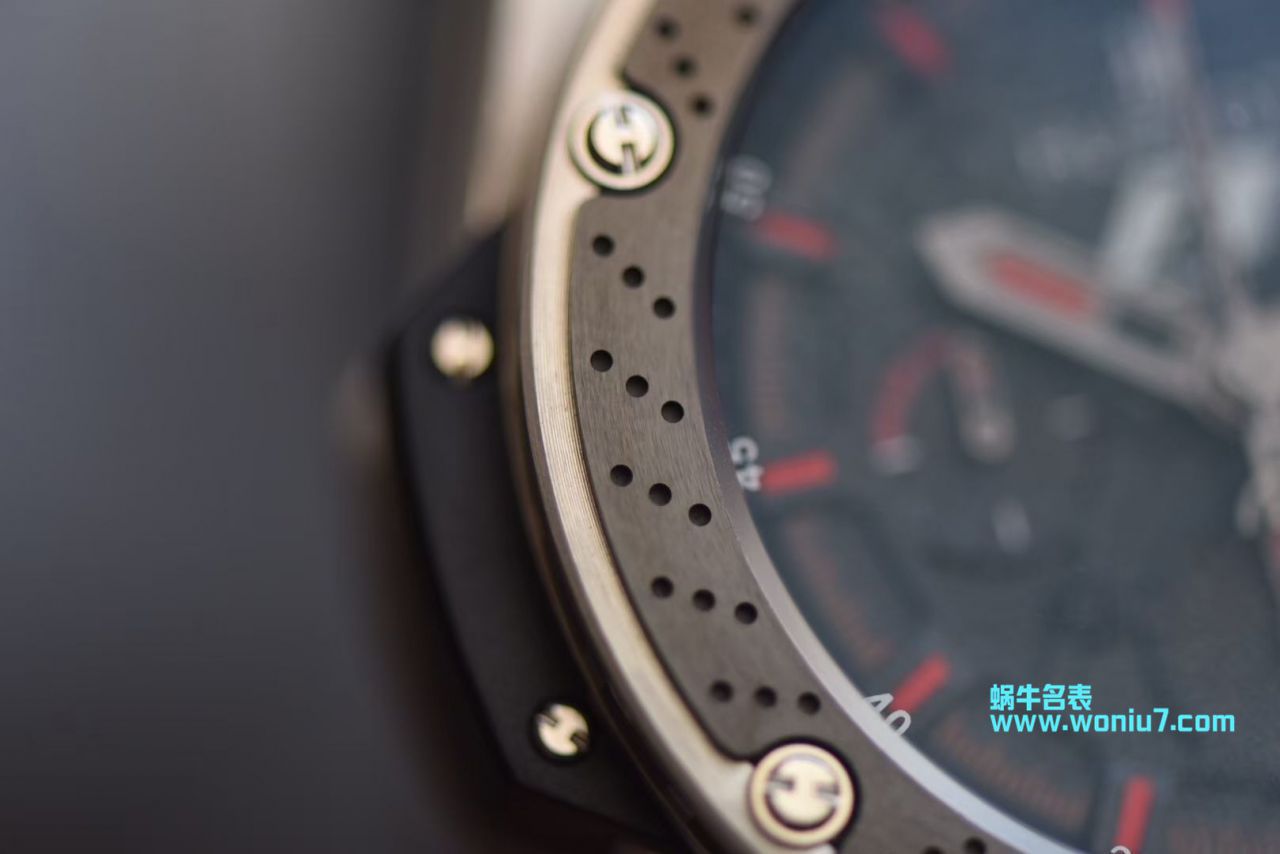 视频评测V6厂宇舶仿表  Hublot  King Power F1 Zirconium 703.ZM.1123.NR限量版腕表 / YB071