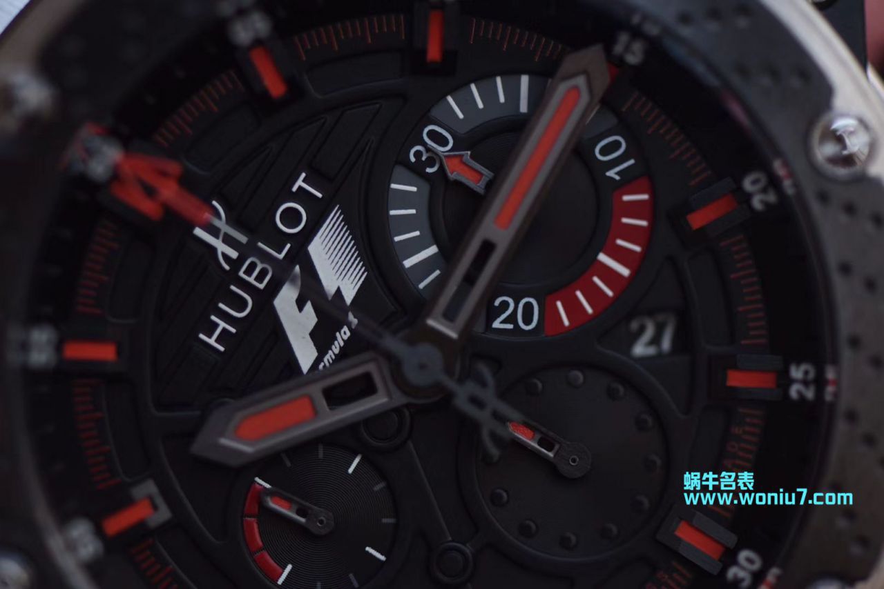 视频评测V6厂宇舶仿表  Hublot  King Power F1 Zirconium 703.ZM.1123.NR限量版腕表 / YB071