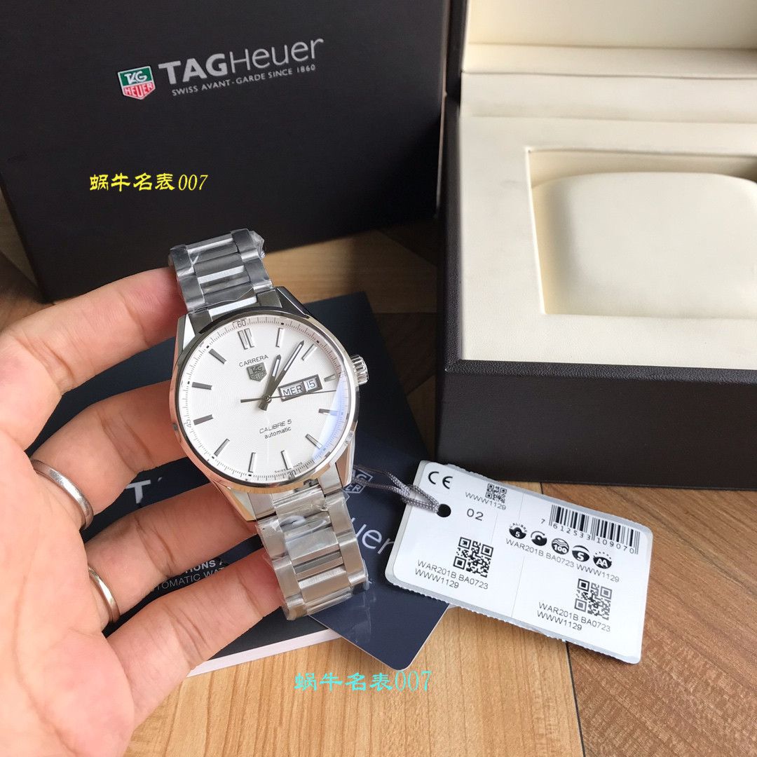   渠道原单  Tag Heuer泰格豪雅卡莱拉系列WAR201B.BA0723腕表 / TG070