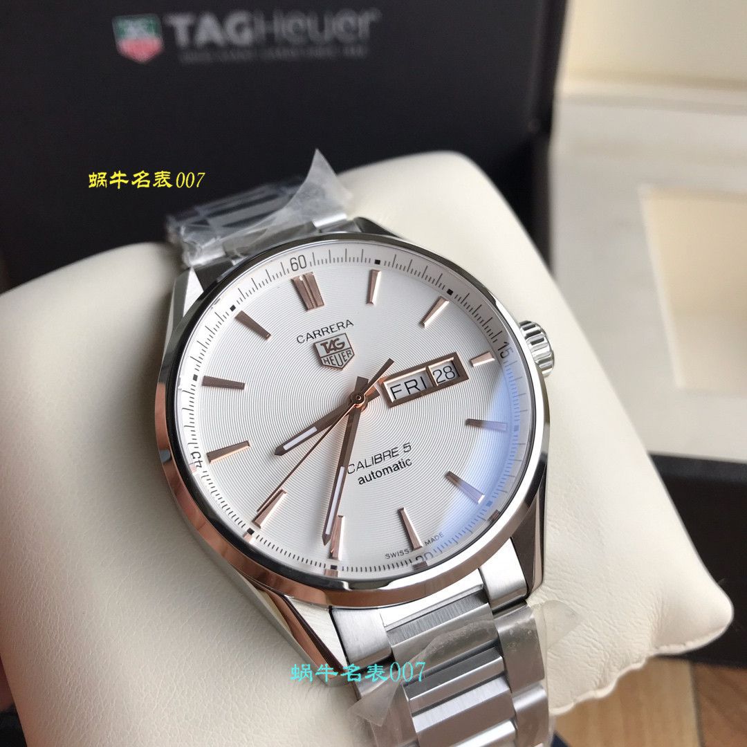   渠道原单  泰格豪雅Tag Heuer卡莱拉系列WAR201D.BA0723腕表 / TG072