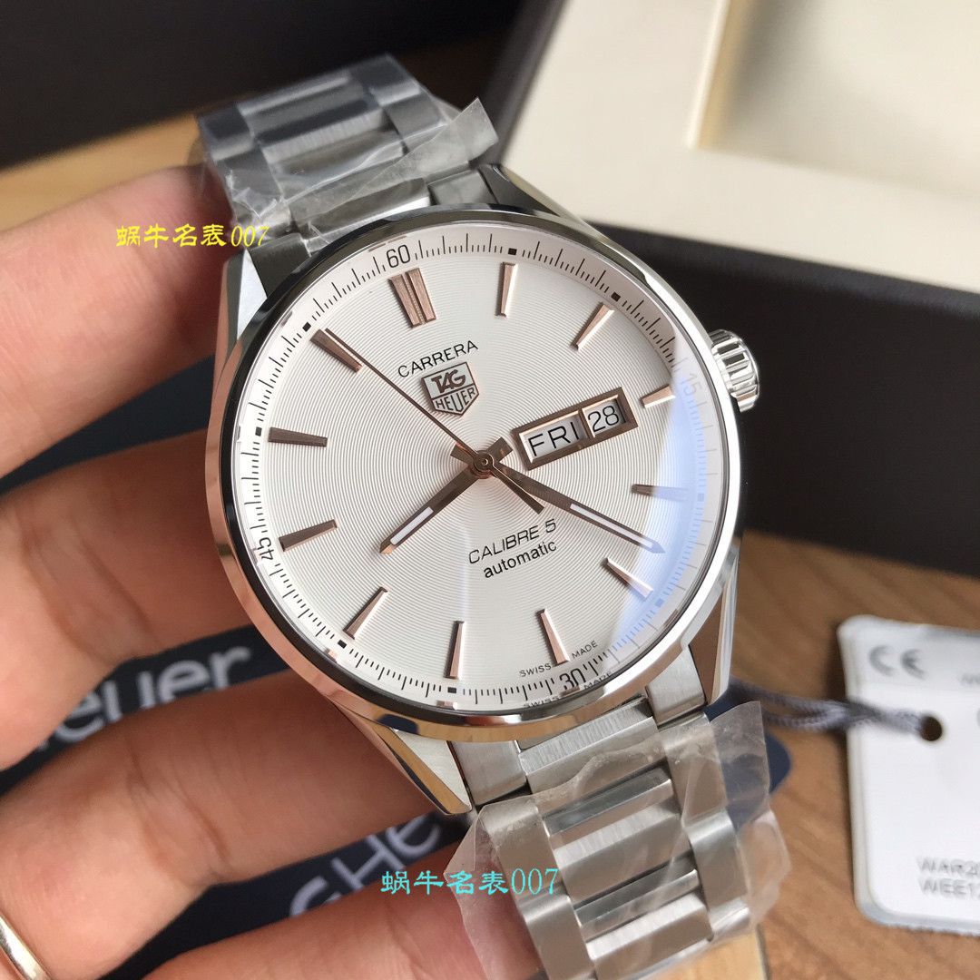   渠道原单  泰格豪雅Tag Heuer卡莱拉系列WAR201D.BA0723腕表 / TG072